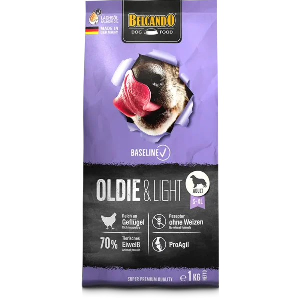 Belcando Baseline Oldie & Light Adult Dogs 1kg