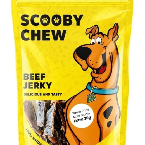 Scooby Chew Beef Jerky : Dog Treats-All Size