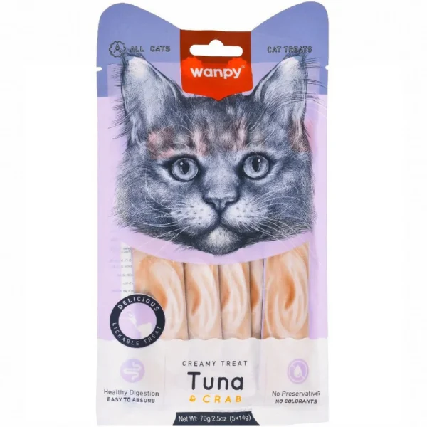 Wanpy Creamy Treat Tuna & Crab